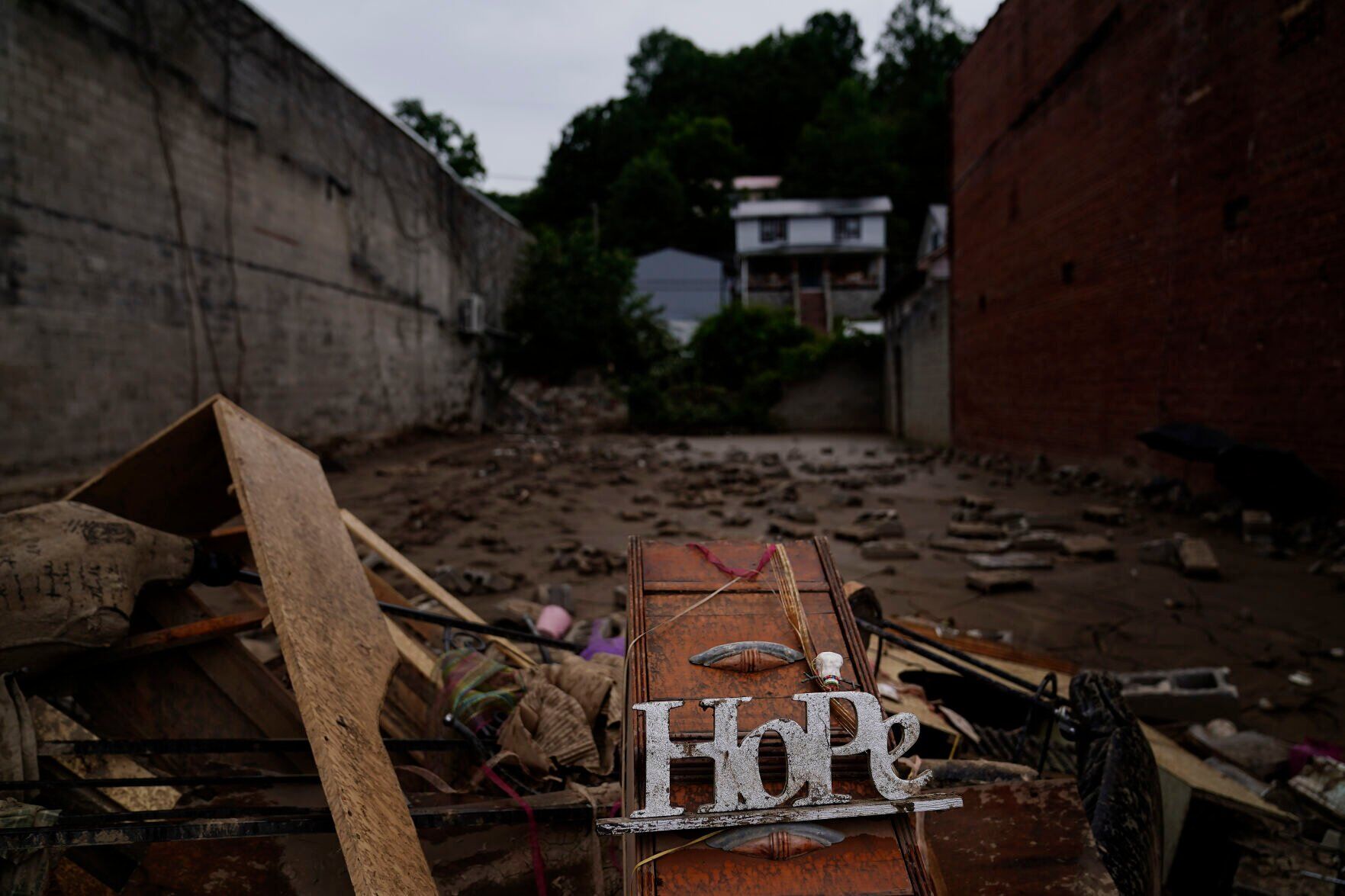 APTOPIX Severe Weather Appalachia-Coal Town